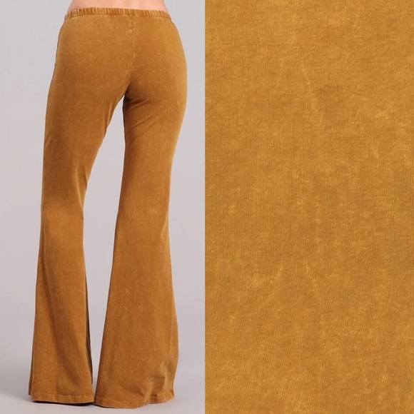 ‼️SOLD‼️ chatoyant | Mineral Washed Bell Bottoms - Picture 3 of 3
